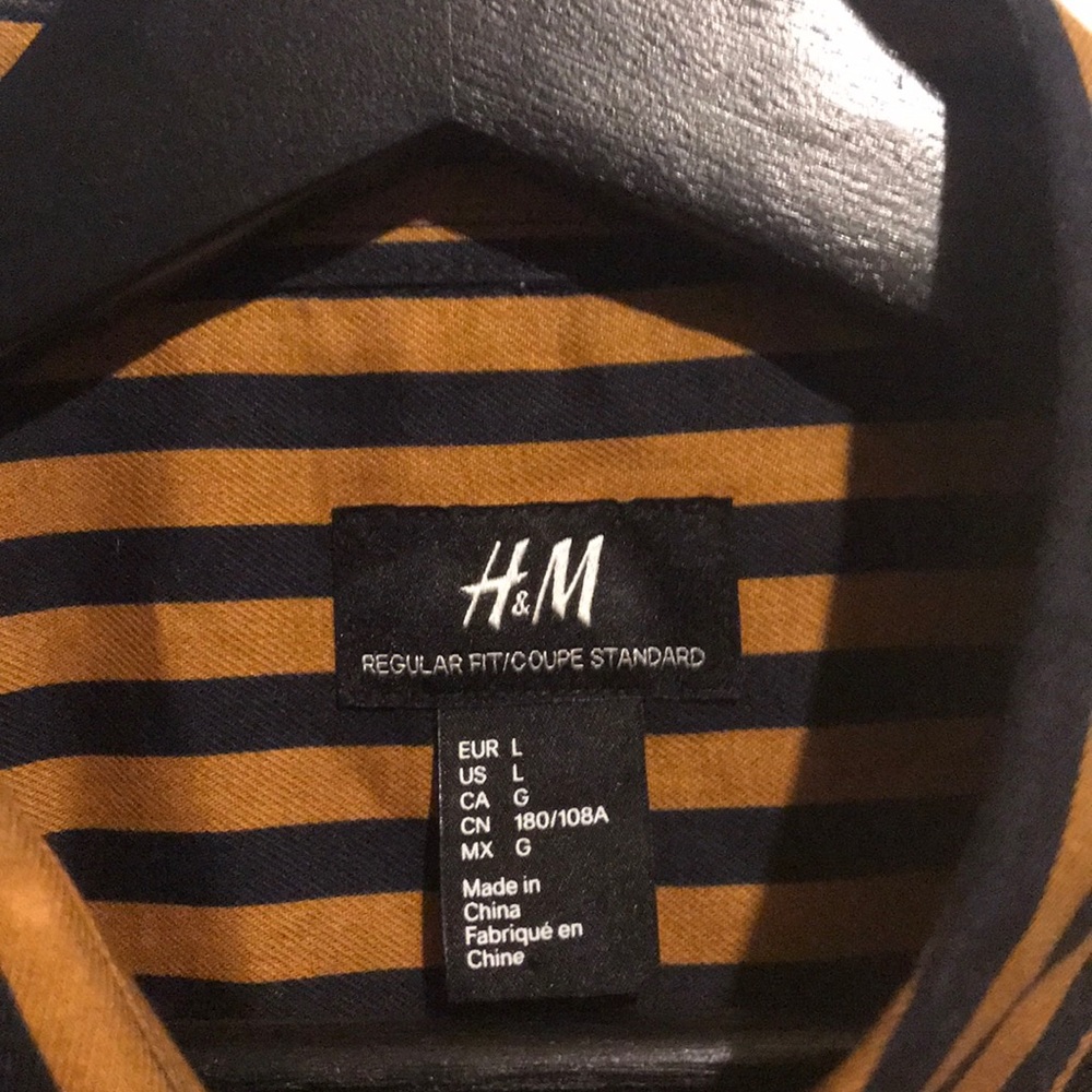 Stripped Button Up - image 3